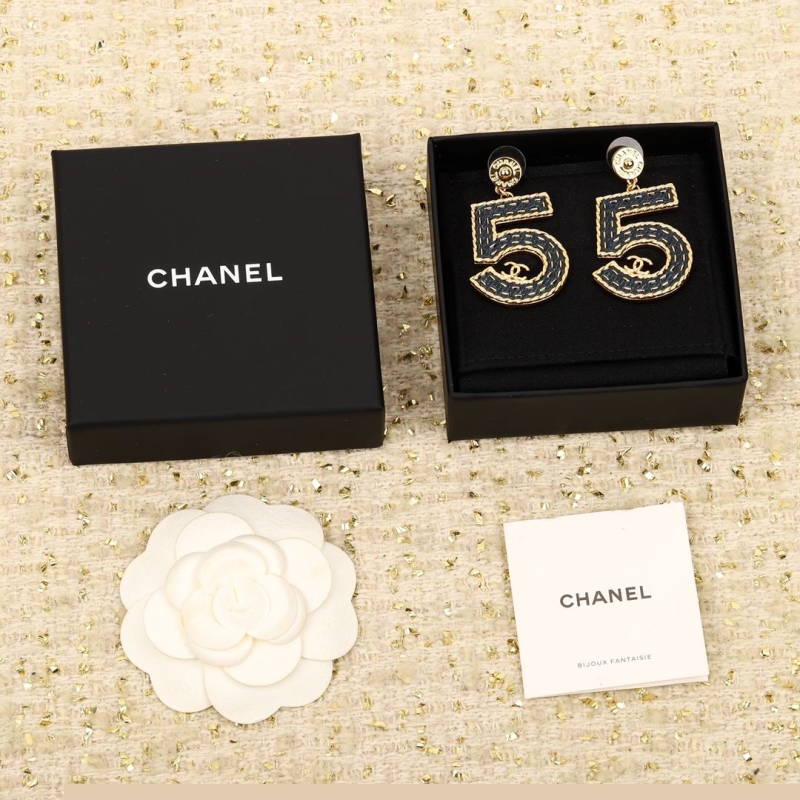 Ch*el earrings